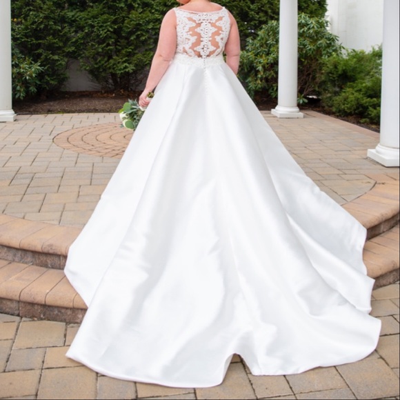 Pronovias Irelena Wedding Dress 2021 - Size 18 - Picture 4 of 7